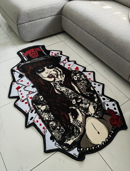 Barmetal Formteppich 150 CM Poker Pleasure