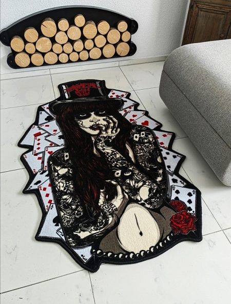 Barmetal Formteppich 150 CM Poker Pleasure