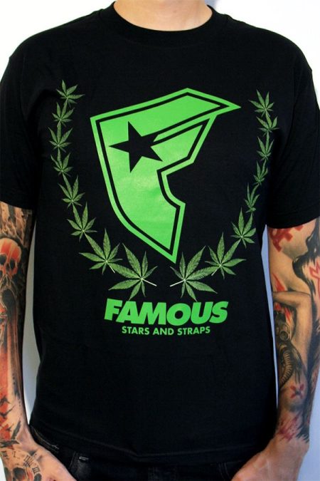 Famous Shirt Weed Wreath