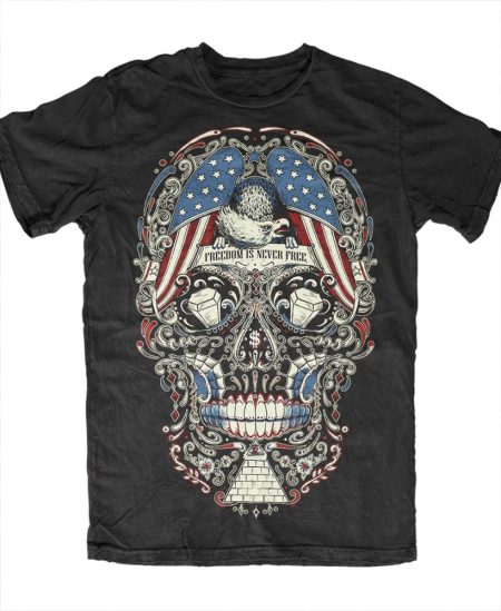 Skygraphx Shirt Free for the Dead Men