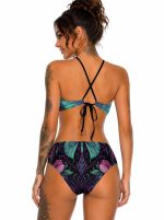 Barmetal Triangle Bikini Green Butterfly – Bild 2