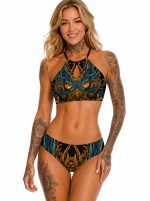 Barmetal Triangle Bikini Obsessive Owl