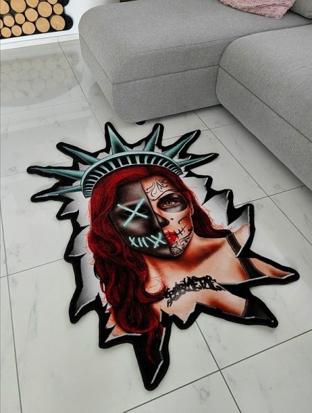 Barmetal Formteppich 150 CM x 100 CM Purge