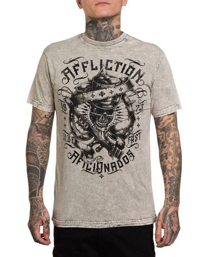 Affliction Shirt Reversible 2 in 1 Electric Fire