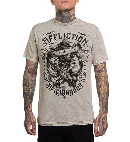 Affliction Shirt Reversible 2 in 1 Electric Fire