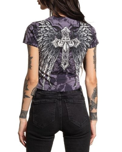 Affliction Crop Top Jovial