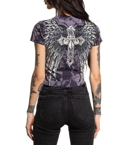 Affliction Crop Top Jovial