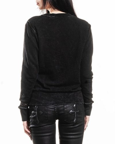 Affliction Pullover Crows