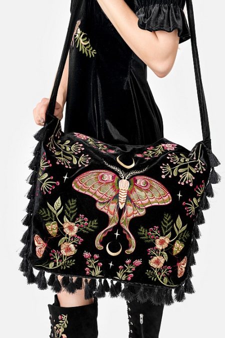 Restyle Samt-Tasche Wilderwood