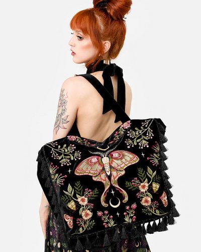Restyle Samt-Tasche Wilderwood
