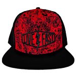 Lethal Threat Snapback Cap Live Fast