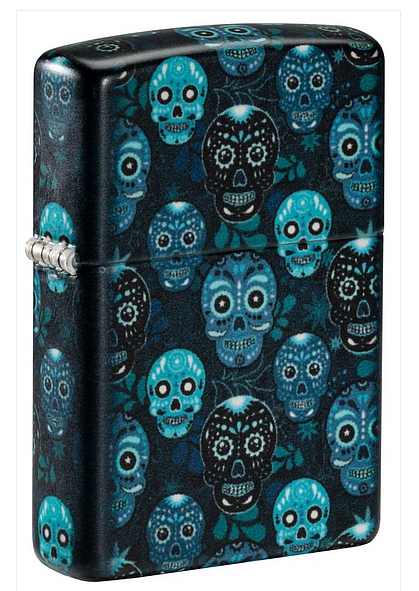 zippo-46017-sugar-skull-design