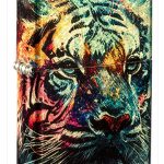 Zippo Painted Tiger