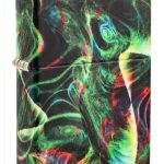 Zippo Psychedelic Swirl / leuchtet im Dunkeln