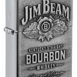Zippo Jim Beam Brass Emblem