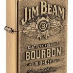 Zippo Jim Beam Brass Emblem