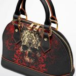 Barmetal Handtasche Red Skull