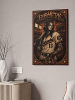Barmetal Leinwand La Catrina Homerun – Bild 2