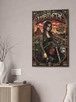 Barmetal Leinwand Route 66 La Catrina – Bild 2