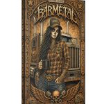 Barmetal Leinwand Trucker Girl