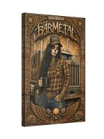 Barmetal Leinwand Trucker Girl