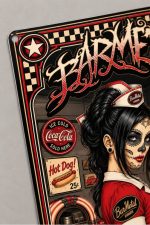 Barmetal Blechschild American Diner 20x30 CM – Bild 2