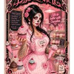 Barmetal Blechschild Cupcake Queen 20x30 CM