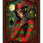 Barmetal Blechschild Freddy Krueger 20x30 CM