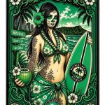 Barmetal Blechschild Hawaii 20x30 CM