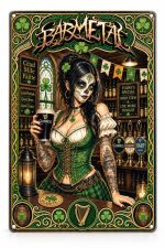 Barmetal Blechschild Irish Pub 20x30 CM