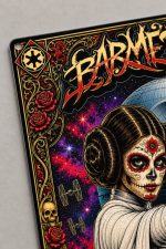 Barmetal Blechschild Princess Leia 20x30 CM – Bild 2