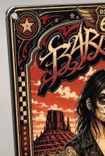 Barmetal Blechschild Route 66 20x30 CM – Bild 2