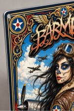 Barmetal Blechschild Airforce Women 20x30 CM – Bild 2